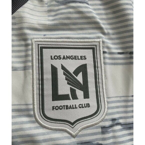 Adidas Men's Los Angeles FC MLS Authentic Away GE5944 Soccer Jersey Size M - Picture 3 of 5